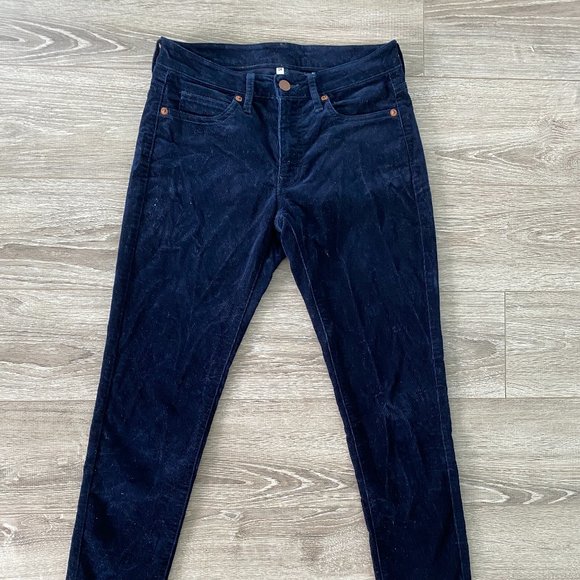Corduroy blue jeans - Picture 1 of 1